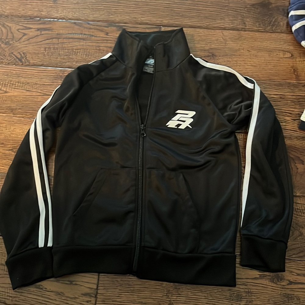 Black Pro Athlete Zip Up